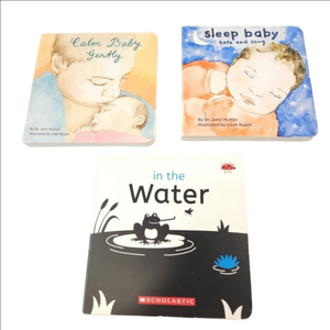 Set of 3 Baby Cardboard Books